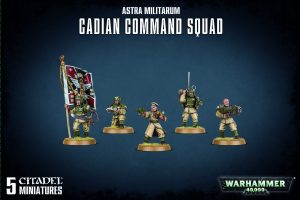 Warhammer 40 000 – Astra Militarum Cadian Command Squad