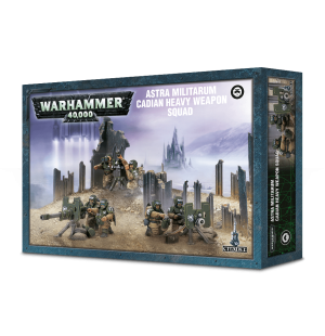 Warhammer 40 000 – Astra militarum Cadian Heavy Weapon Squad