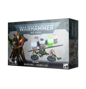 Warhammer 40 000 – Nécrons – Set de Peinture Guerriers